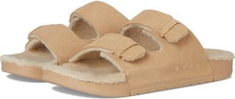 Reef Ojai Two Bar Cozy Womens Sandals Tan : 11 B - Medium, Leather
