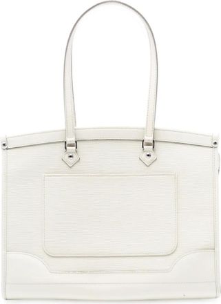Louis Vuitton Borsa a spalla Madeleine GM in pelle &Eacute;pi 2008 - Bianco