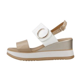 Repo Platform Sandaal - Dames - Sleehakken - Bruin - 41 EU - Schoenen