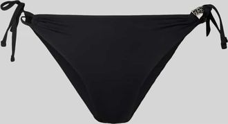 Guess Slim Fit Bikini-Hose mit Logo-Detail in Black, Gr&ouml;&szlig;e XL