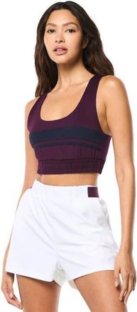 Sergio Tacchini Eva Sports Bra in Potent Purple at Nordstrom, Size Xx-Large