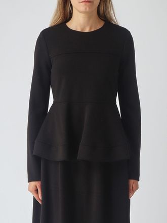 Meimeij Long-Sleeved Viscose-Blend Top with Zip Closure
