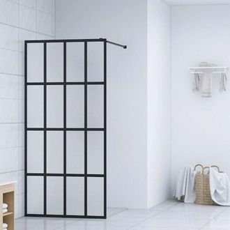 vidaXL Cabina Doccia con Schermo in Vetro Temperato Glassato 140x195cm - Vidaxl