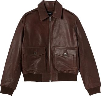 A.P.C. Hombre, Chaquetas, Marr&oacute;n, Talla: XL
