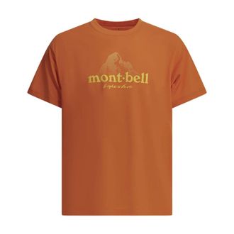 Montbell Hombre, Camisetas, Naranja, Talla: XL