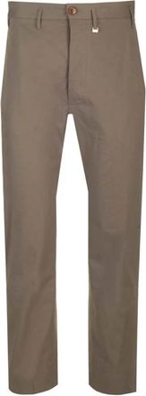 Vivienne Westwood M Cropped Cruise Broeken - Heren - Chinos - Groen - M - Katoen - Broeken
