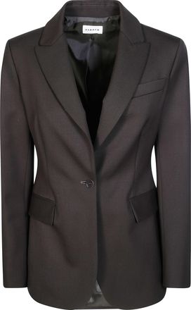 P.A.R.O.S.H. Black Sallia Tailored Bi-Stretch Blazer