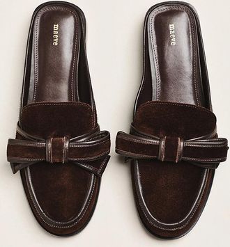 Maeve 3D Bow Loafer Slides