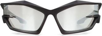 Givenchy Zwarte Polyethyleen Zonnebril