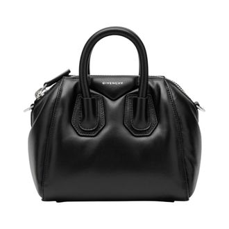 Givenchy Tassen, Dames, Zwart, ONE Size, Leer, Antigona Bomber Mini