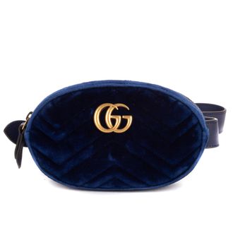 Gucci GG Marmont Belt Bag Calf Leather tailletas