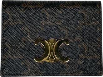 Celine Pre-owned Card Case - Dames - Vintage Accessoires - Zwart - ONE Size - Vintage