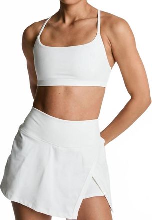 YEAR OF OURS Stretch Studio Bralette In White