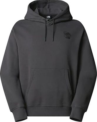 The North Face Hoodies & sweatvesten, Heren, Grijs, XS, Katoen, Powder Days Relaxed Graphic Hoodie