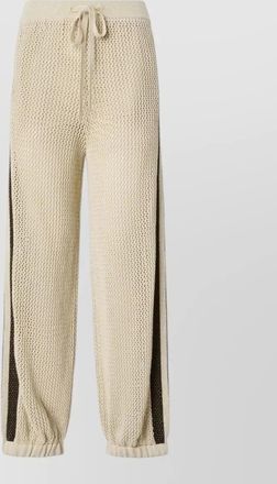 Pinko mesh track pants