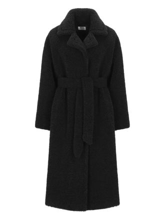 Betta Corradi peak-lapel belted coat - Black