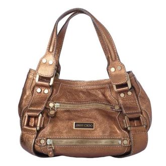 Jimmy Choo London Pre-owned Handbags, female, Brown, Size: ONE SIZE Pre-owned Mahala Bag