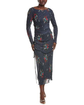 Free People 2Pc Crimson Lights Top & Skirt Set