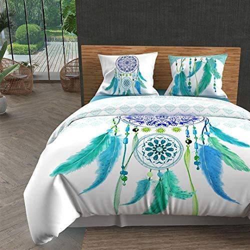 Soleil D'ocre Kissenbezug - 45x205cm Baumwolle | 57 Fäden/cm² | Uni Weiß