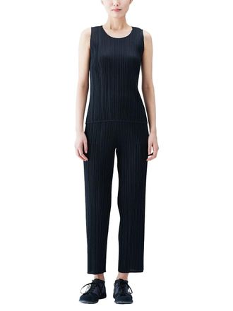 Issey Miyake Pleats Please Trousers - Black
