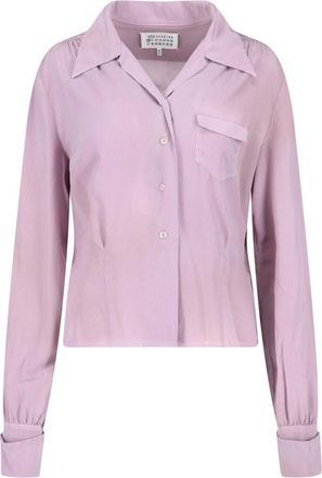 Maison Margiela Camicia In Seta Four Stitches