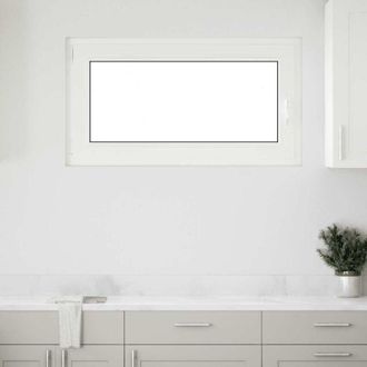 vidaXL Vidaxl - Ventana De S&oacute;tano risor 110x70 Cm Oscilobatiente Din Izquierda Antracita