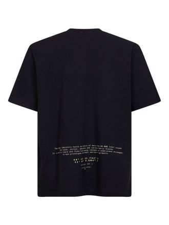 Stone Island Logo-Embossed Organic Jersey T-Shirt - Black