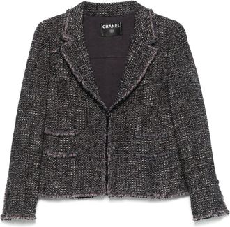 Chanel Giacca in tweed anni 2010 - Viola
