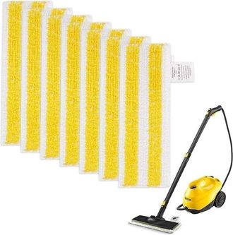 OEM Juego De 7 Cabezales De Fregona Universales Compatibles Con Sc1, Sc2, Sc3, Sc4, Sc5, Pa&ntilde;os De Repuesto De Microfibra, Lavables, Piezas De Repuesto Par