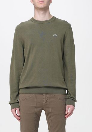 Lacoste Maglia a girocollo con mini logo Lacoste in cotone