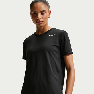 Nike Womens Dri-FIT T-Shirt in Black | DX0687-010