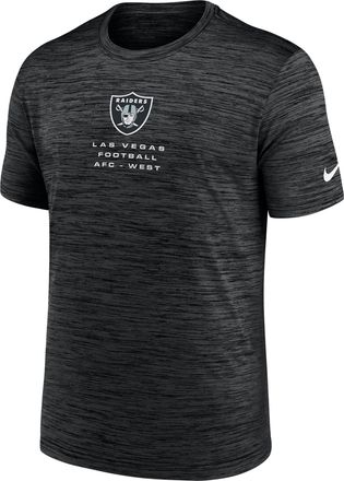 Nike Las Vegas Raiders Velocity Nike Mens Dri-FIT NFL T-Shirt in Black | NKPQ00A8D-QMV