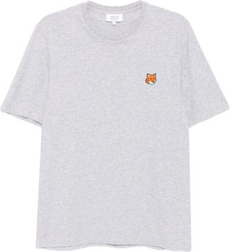 Maison Kitsun&eacute; Fox Head Patch T-shirt