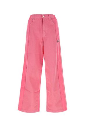 AMBUSH Pink cotton wide-leg pant