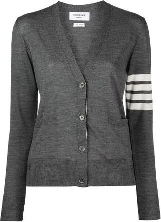 Thom Browne (WMNS) THOM BROWNE Cardigan Gray FKC334A-Y1014-035