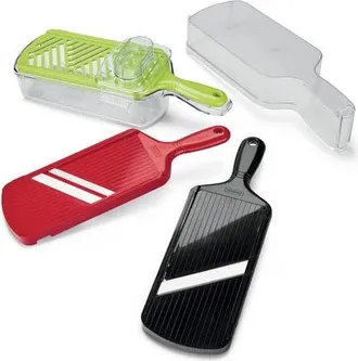 Kyocera 6 Piece Easy Slice Adjustable Slicer, Julienne, & Mandoline Set in Multicolored at Nordstrom
