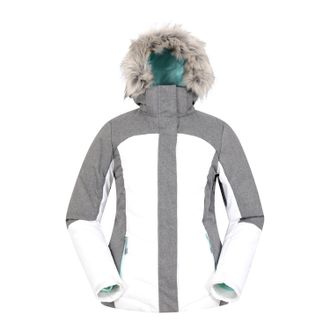 Mountain Warehouse Dames/Dames Pyrenees II gewatteerde ski-jas (Wit)