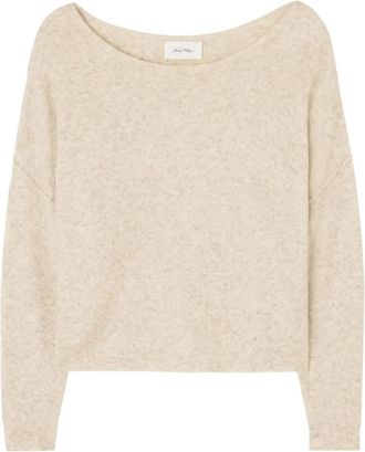 American Vintage Maglione Damsville con scollo a barca - Toni neutri