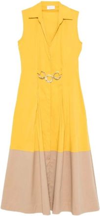 Clips Mujer, Vestidos, Amarillo, Talla: S