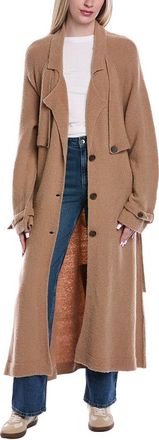 Free People Wtf Trespass Wool-Blend Maxi Cardigan