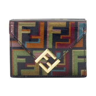 Fendi FF Diamonds Wallet - female - Fendi - Wallets & Cardholders - Multicolor - ONE SIZE - Accessories