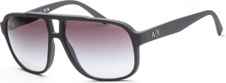 A|X Armani Exchange Mens Fashion 61mm Sunglasses