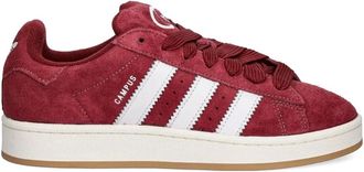 adidas Campus 00s three-stripe suede sneakers - Red