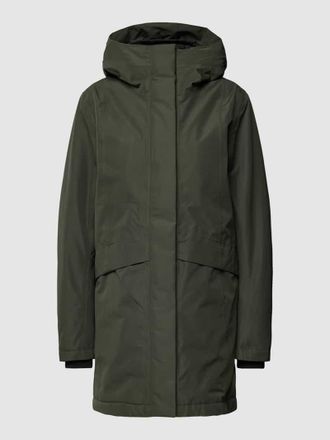 Didriksons 1913 Parka mit Kapuze Modell CAJSA in Dunkelgruen, Gr&ouml;&szlig;e 42