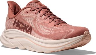 Hoka One One Laufschuh HOKA ONE ONE CLIFTON 10, Damen, Gr. 42,5, blush, rose latte, Synthetik, Textil, mehrfarbig, Schuhe Laufschuh
