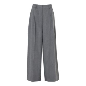Marc Ellis Pantalones anchos - Trousers - Mujer - Gris - L