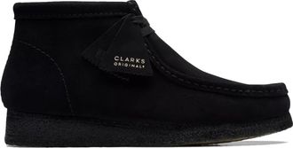 Clarks Schoenen, Heren, Zwart, 44 1/2 EU, Su&egrave;de, Wallabee Boot