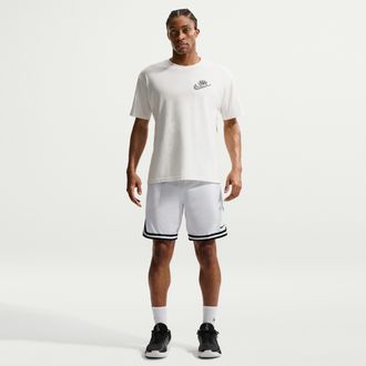 Nike Mens DNA Dri-FIT 8 Basketball Shorts in White | FN2651-100