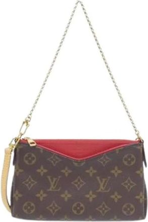 Louis Vuitton Pre-owned Mini Bags, female, Brown, Size: ONE SIZE Pre-owned Canvas Mini Bag