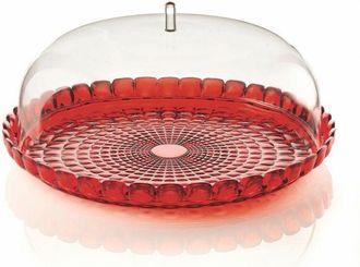 Guzzini Juego De Moldes Para Pasteles Peque&ntilde;os Tiffany Red 30x27h Cm